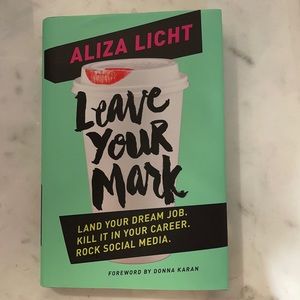Leave your mark book